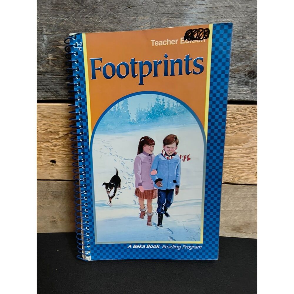 A Beka - Footprints 3rd Grade Reading - Teacher's Edition